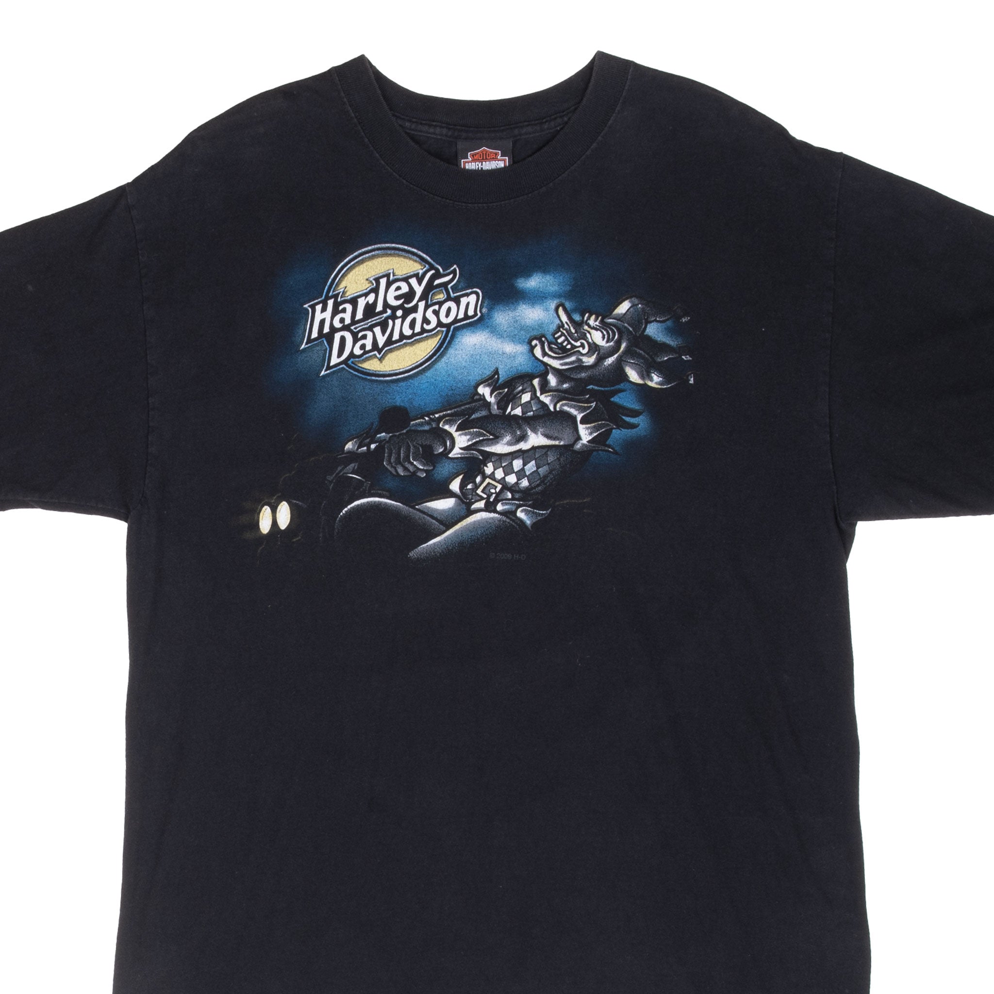 Vintage Harley Davidson San Antonio Texas 2009 Tee Shirt Size Large Made In Usa