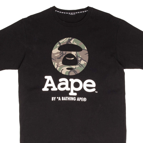 Vintage Aape By A Bathing Ape Camo Tee Shirt Size Large