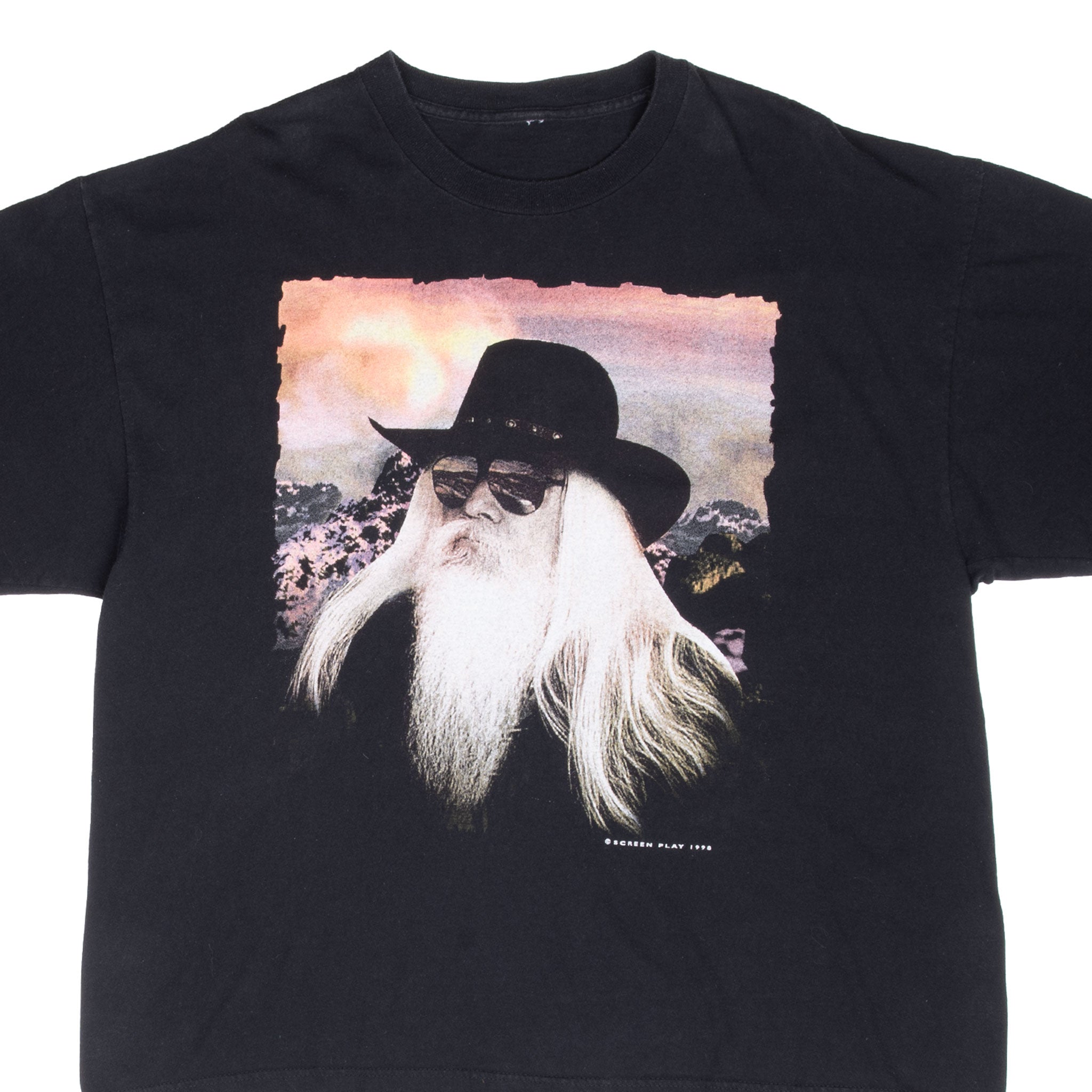 Vintage Leon Russell Hank Wilson Vol 3 1998 Tee Shirt Size 2XL