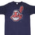 Vintage MLB Cleveland Indians 1995 Tee Shirt Size Large Made In USA With Single Stitch Sleeves
