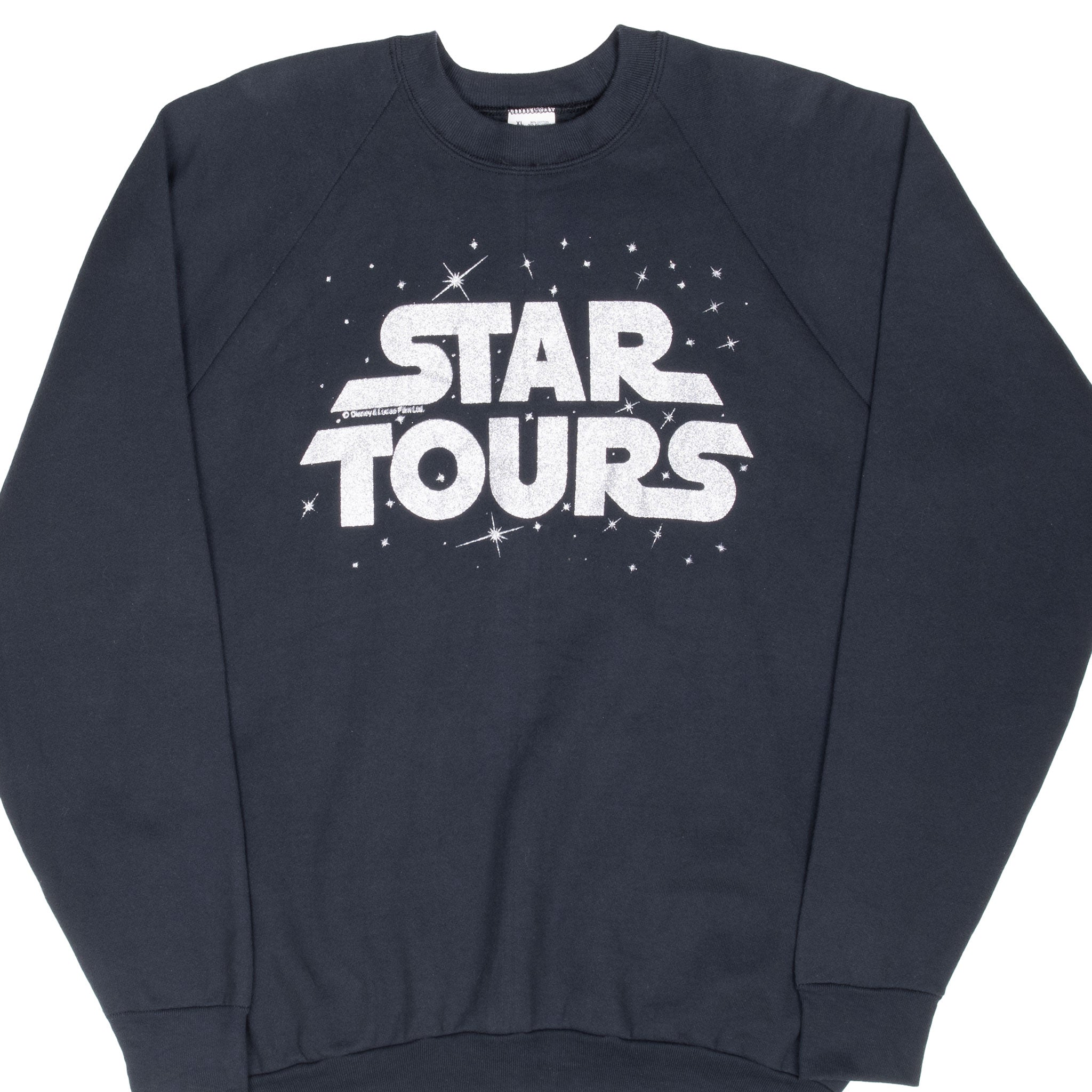 Vintage Star Wars Star Tours Sweatshirt 1990S Size XL Made In Usa