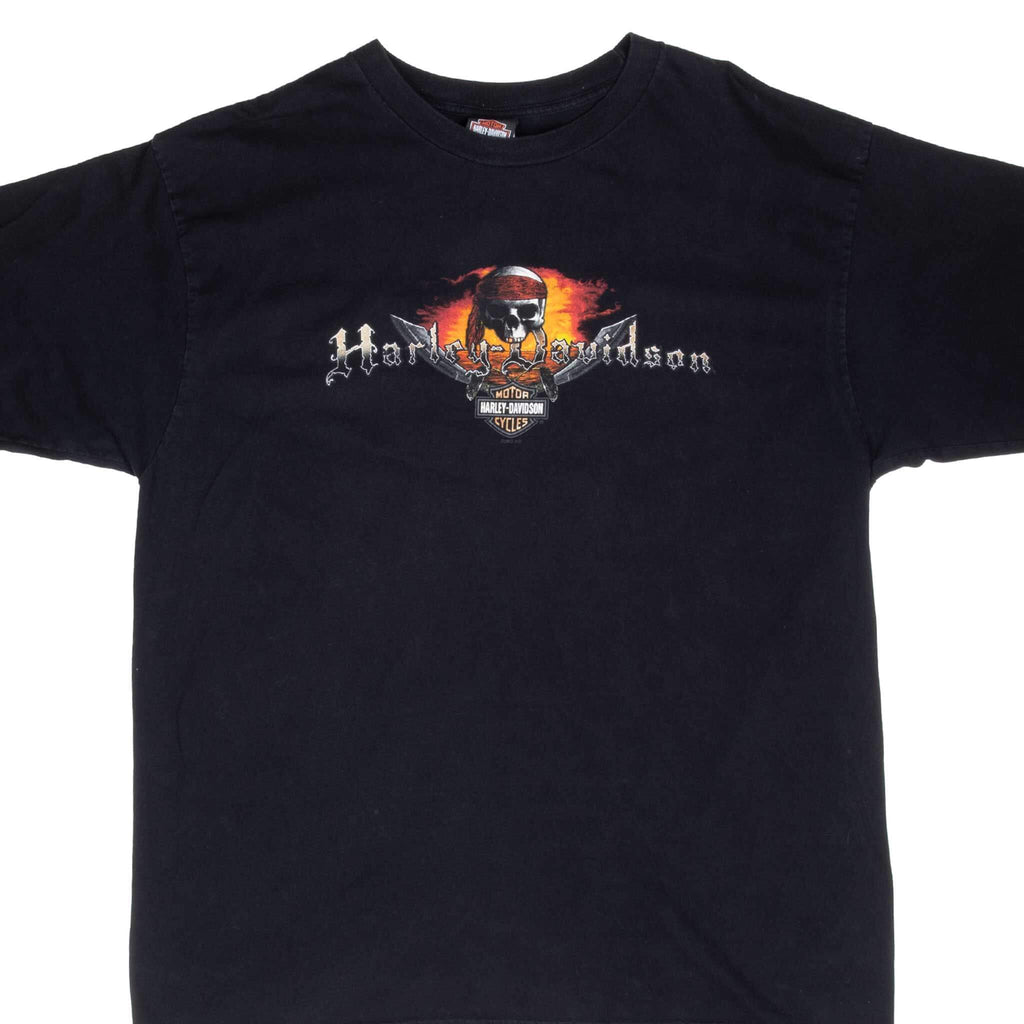 Vintage Harley Davidson Us Virgin Island 2007 Tee Shirt Size Large Made In Usa