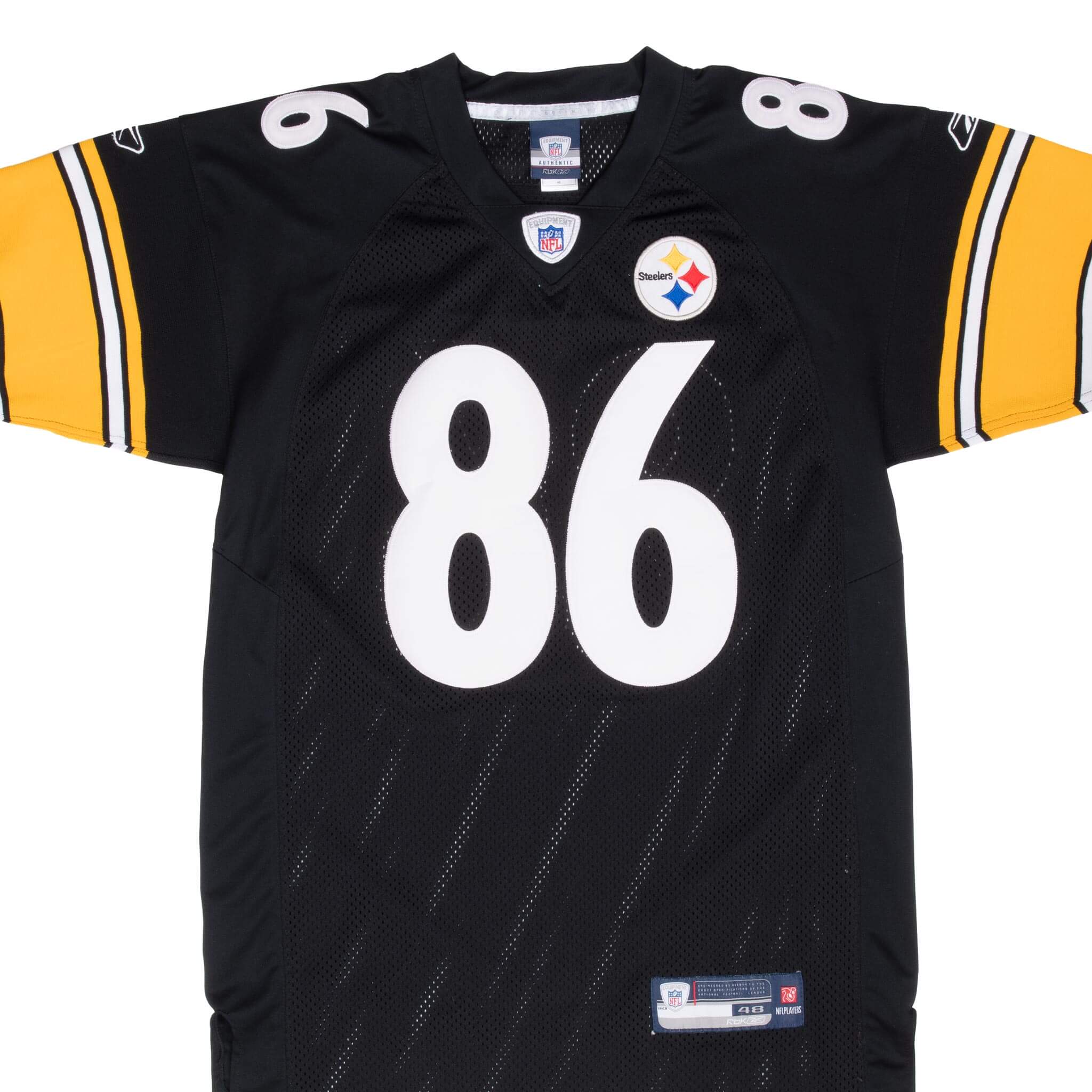 Vintage Nfl Pittsburgh Steelers Hines Ward #86 Reebok Jersey 2000S Size 48