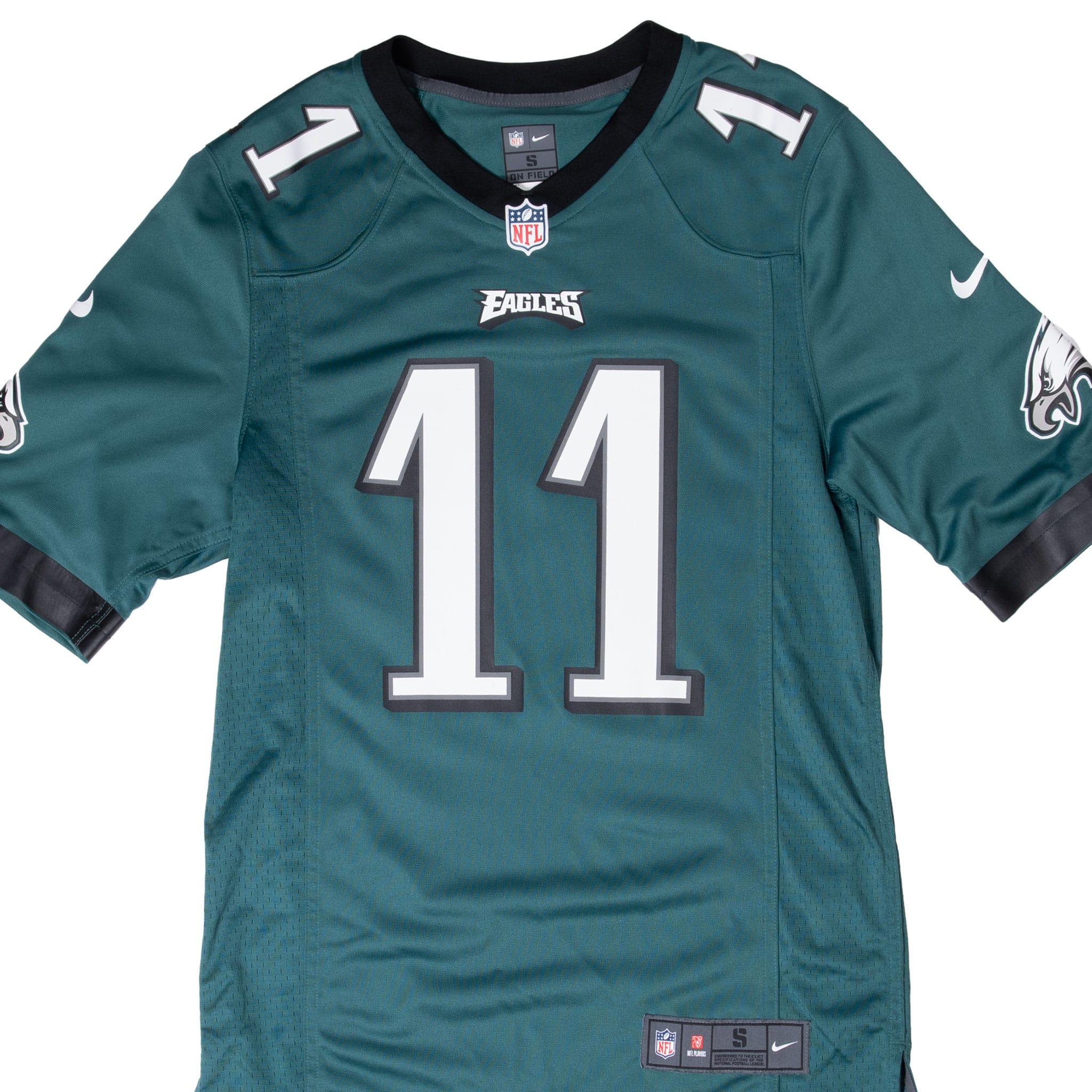 VINTAGE NFL PHILADELPHIA EAGLES WENTZ #11 NIKE JERSEY SIZE SMALL