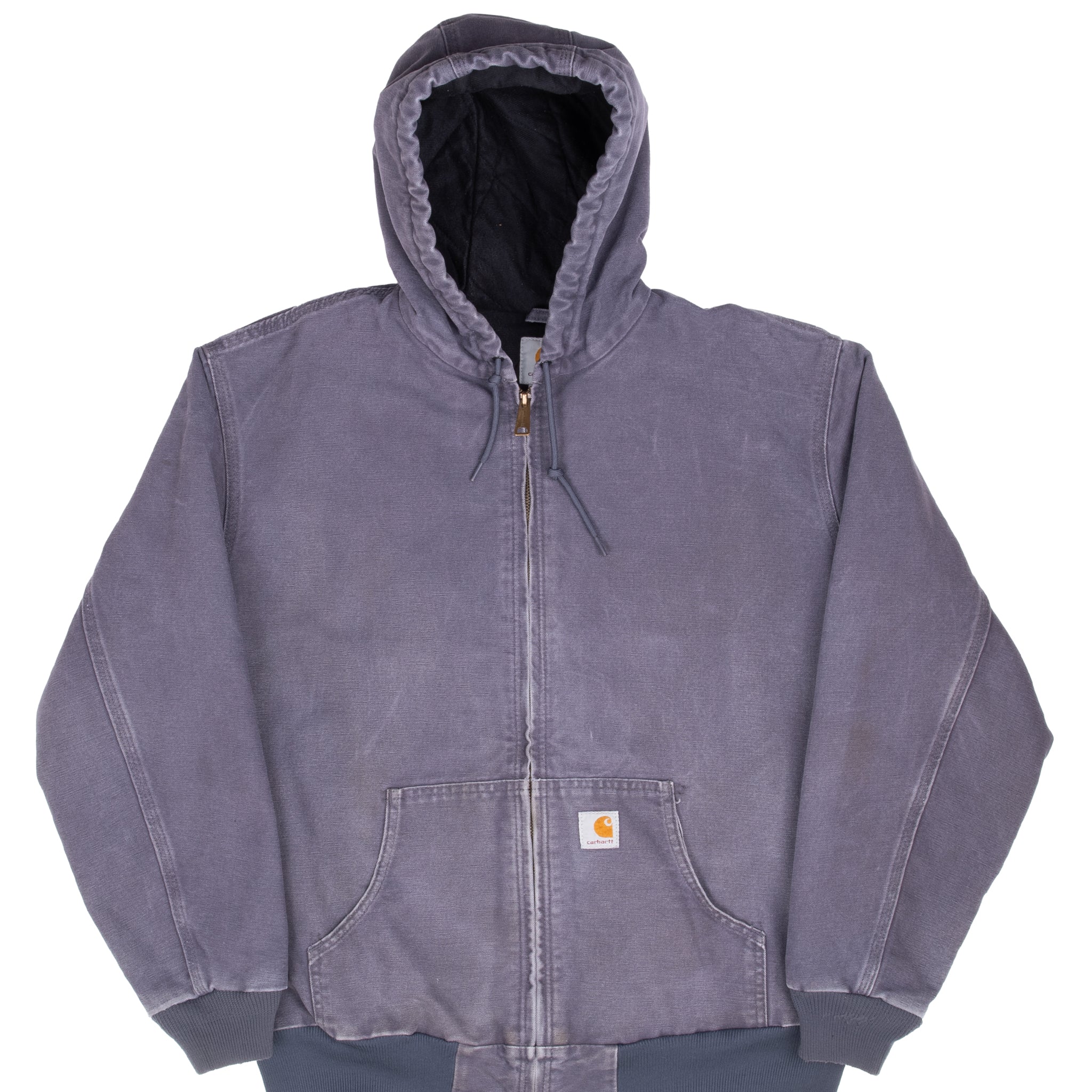 Vintage Carhartt Purple WJ130 COA Active Jacket 2013 Size Woman Large