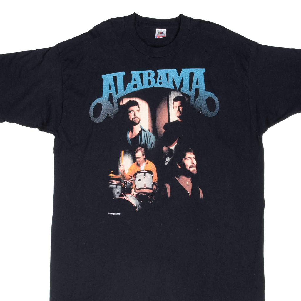 Vintage Alabama 1996 Tee Shirt Size XL Made In Usa With Single Stitch Sleeves