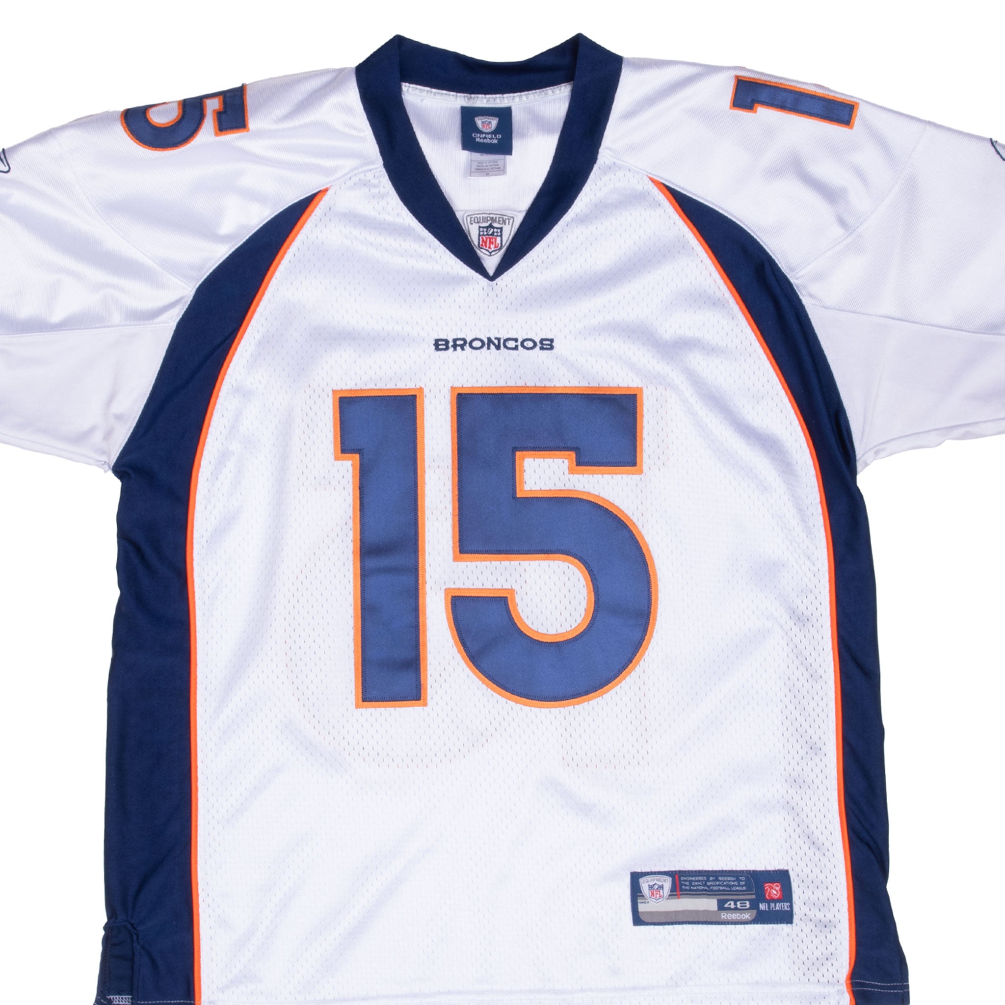 VINTAGE NFL DENVER BRONCOS TEBOW #15 REEBOK JERSEY 2000S SIZE 48