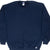 Vintage Russell Athletic Blank Navy Blue Sweatshirt 1990S Size XL Tall Made In Usa