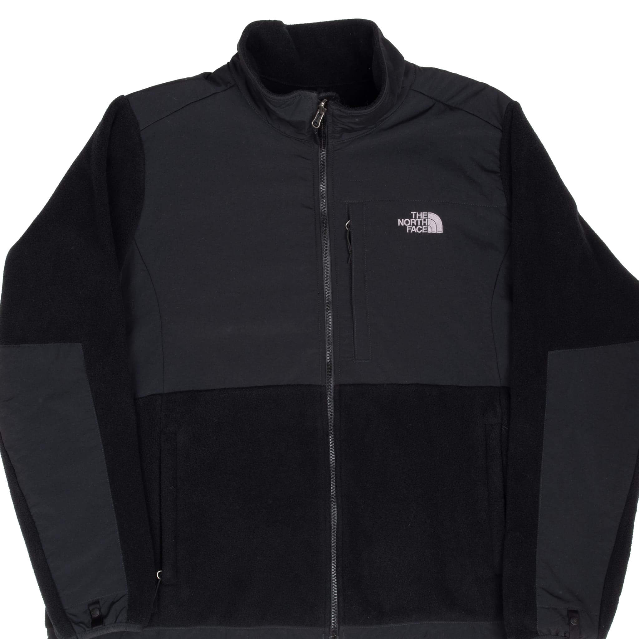Vintage The North Face Polartec Denali Black Women Fleece Jacket 2000S Size 2XL
