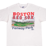 Vintage Mlb Boston Red Sox Fenway Park 1991 Tee Shirt Size XL Made In Usa With Single Stitch Sleeves