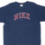 VINTAGE NIKE SPELLOUT NAVY BLUE TEE SHIRT 2000S SIZE LARGE