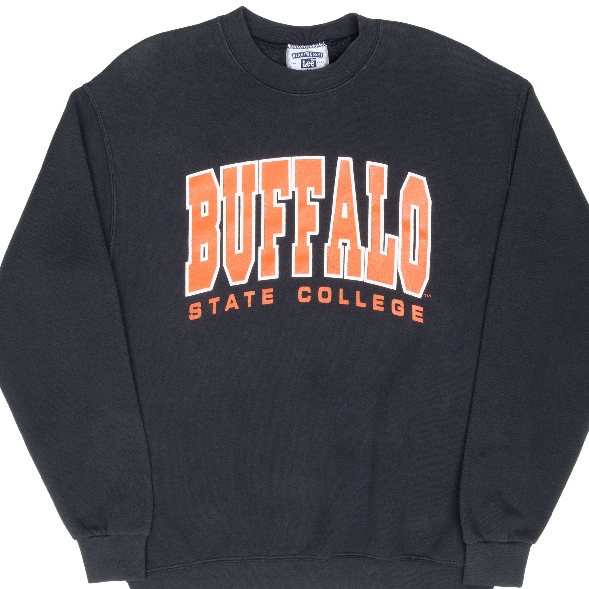 Vintage Buffalo State College Sweatshirt 1990S Size Medium Made In Usa