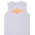 Vintage Chaps Ralph Lauren Grey Tank Top Tee Shirt Size Large