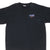 Vintage Nike Athletics Black Tee Shirt 1990S Size 2XL