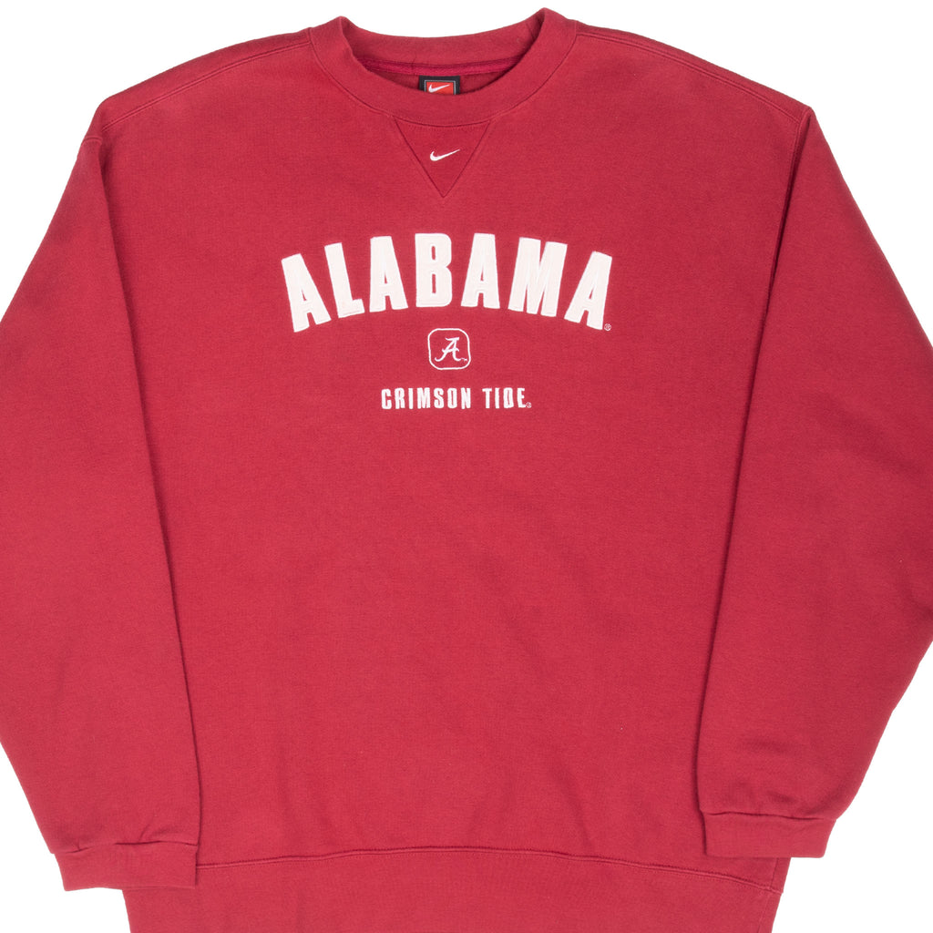 Vintage Nike Ncaa Alabama Crimson Tide 1990S Sweatshirt Size Medium