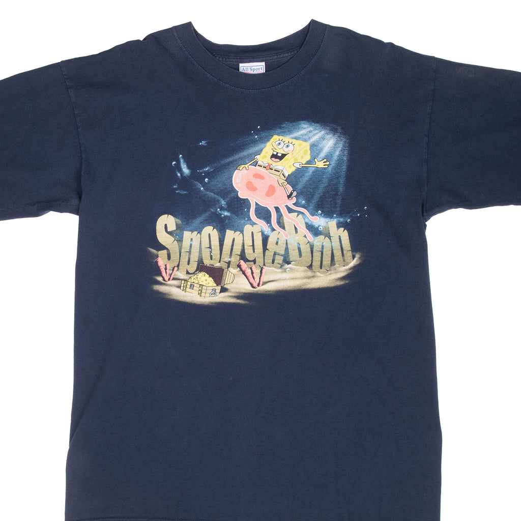 Vintage Sponge Bob 1990S Tee Shirt Size XL