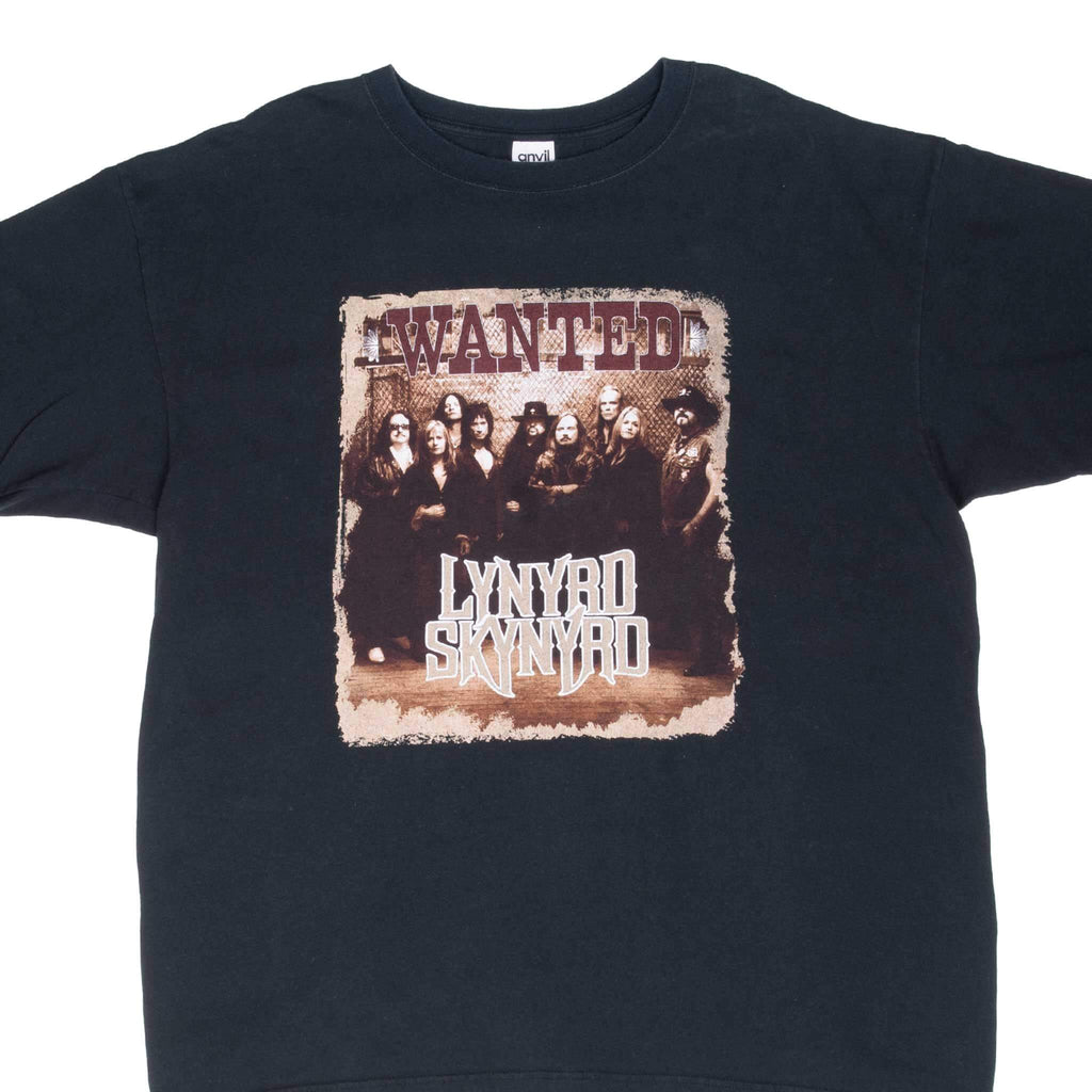 Vintage Lynyrd Skynyrd Wanted 2004 Tee Shirt Size 2XL