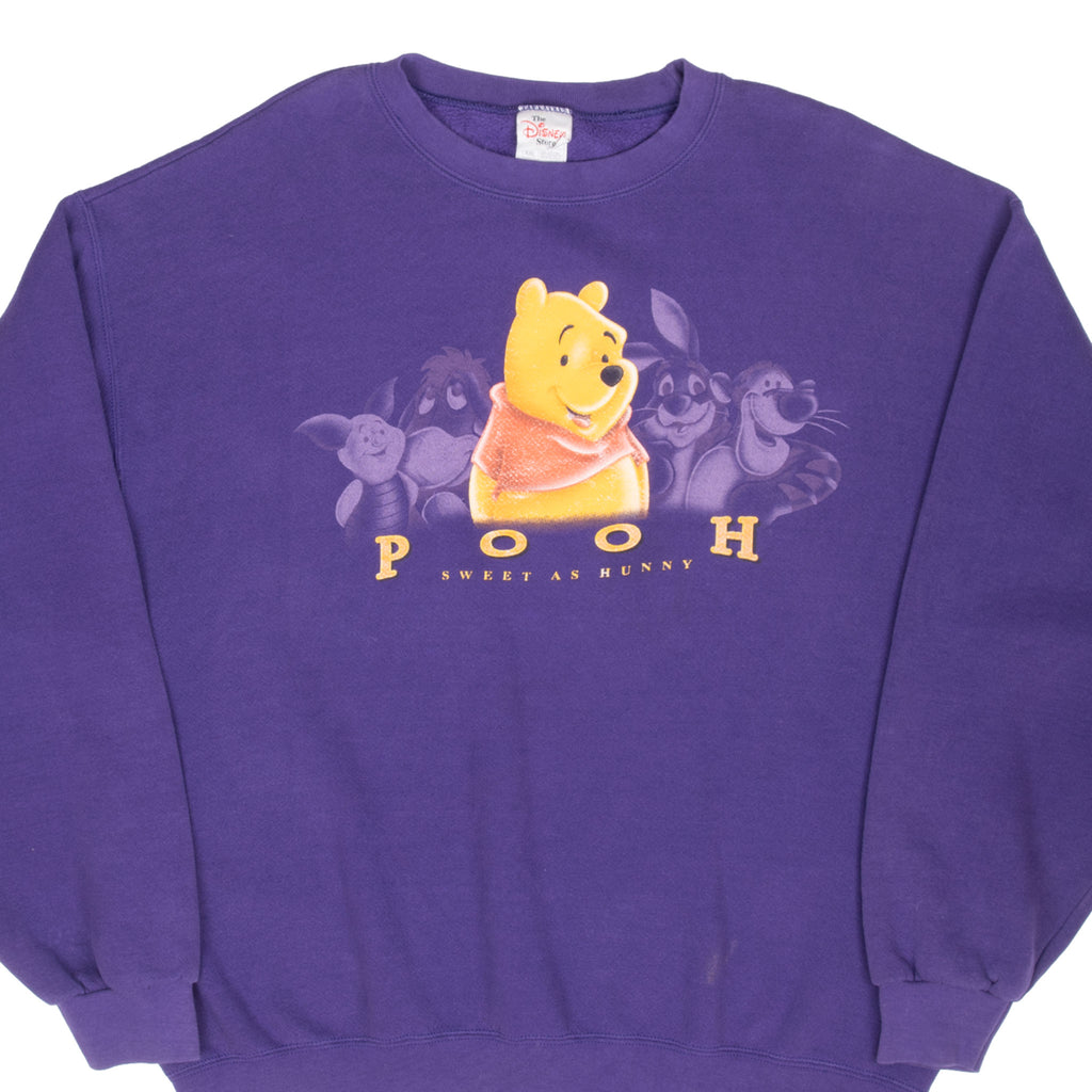 Vintage Disney Winnie The Pooh 1990S Sweatshirt Size 2XL Made In Usa