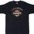 Vintage Harley Davidson Calgary Alberta Tie Dye Tee Shirt 1995 Large Made In Usa With Single Stitch Sleeves