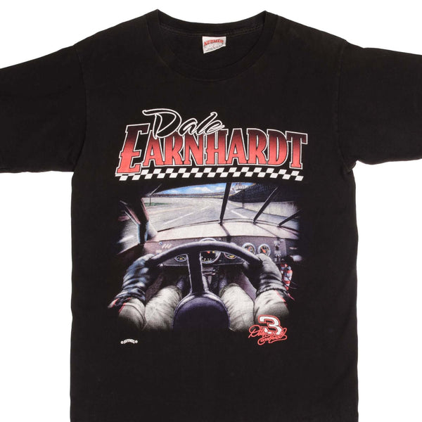 Vintage Nascar Dale Earnhardt 1990s Nutmeg Tee Shirt Size Medium Made In USA