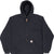 Vintage Carhartt Rain Defender Heavyweight Full Zip Black Hoodie Sweatshirt Size Large