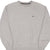 VINTAGE NIKE CLASSIC SWOOSH GRAY SWEATSHIRT 2000S SIZE LARGE