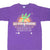 Vintage Nba Phoenix Suns All Star Weekend 1995 Purple Tee Shirt Size Large Made In Usa