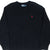 Vintage Ralph Lauren 1990S Classic Black Crewneck Sweatshirt Size Medium