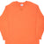 Vintage Nike Center Swoosh Orange Long Sleeve Tee Shirt 1990S Size XL