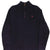Vintage Polo Ralph Lauren Navy Blue Quarter 1/4 Zip Sweater 1990s Size Large