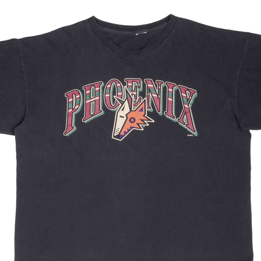 Vintage NHL Phoenix Coyotes 1990S Starter Tee Shirt Size 2XL