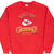 Vintage Nfl Kansas City Chiefs 1995 Sweatshirt Size Xl Youth 18-20