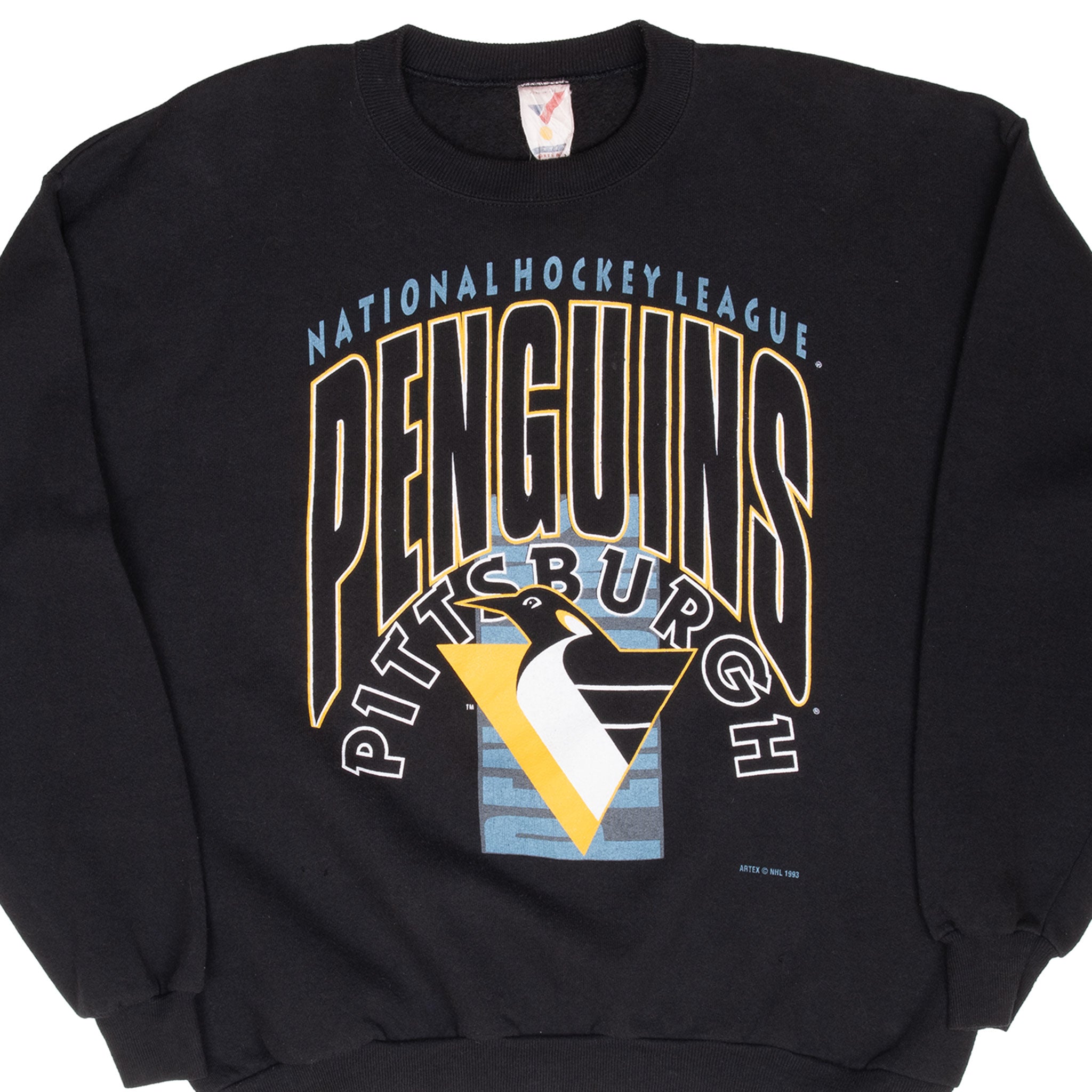 Vintage Nhl Pittsburgh Penguins 1993 Sweatshirt Size XL Made In Usa