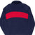 Vintage Ralph Lauren Blue & Red Turtle Neck Knit Sweater Xl 1990S