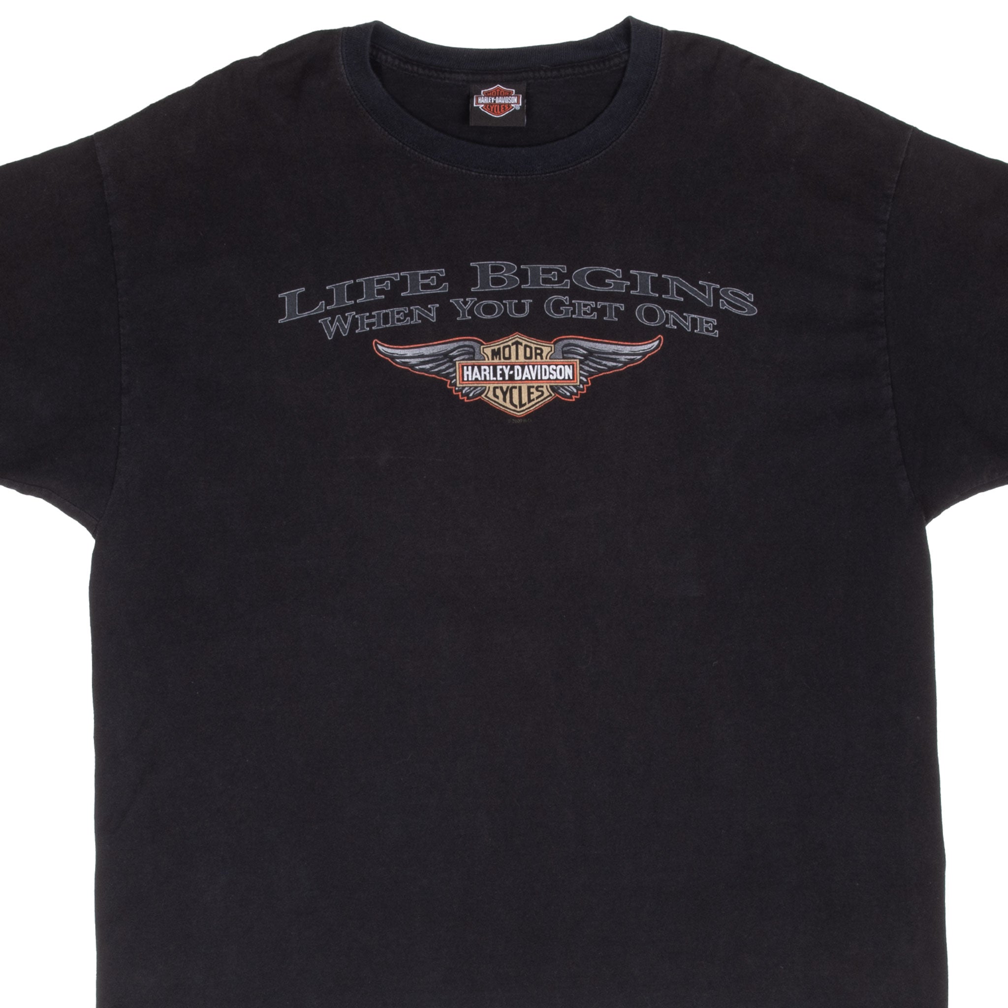Vintage Harley Davidson Sandy Utah Tee Shirt 2010 Size XL