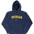 Vintage Nike Ncaa University Of Michigan Hoodie Sweatshirt 1990S Size Medium