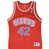 Vintage Champion NBA Philadelphia 76Ers Stackhouse #42 Jersey Late 1990S Size 40