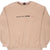Vintage Nike Spellout Beige Crewneck Sweatshirt 1990S Size XL