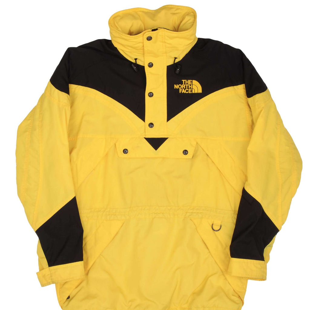 Vintage The North Face Yellow Pullover Ski Jacket Size Large