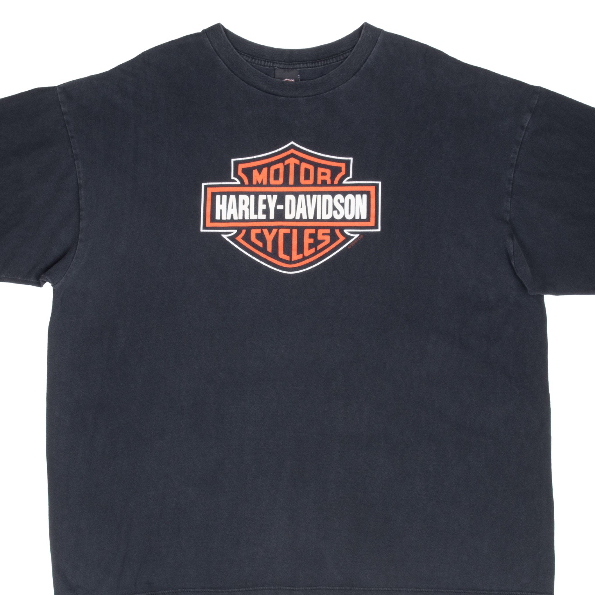 Vintage Harley Davidson Hammond Indiana 1999 Tee Shirt Size 3XL Made In Usa