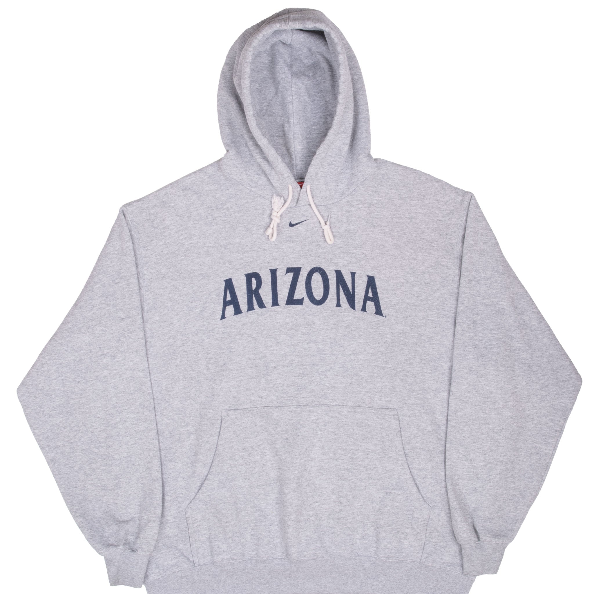 Vintage Nike Center Swoosh Arizona Hoodie Sweatshirt 1990S Size XL