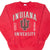 Vintage Ncaa Indiana University Sweat Shirt 1990S Size XL Made In Usa