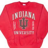 Vintage Ncaa Indiana University Sweat Shirt 1990S Size XL Made In Usa