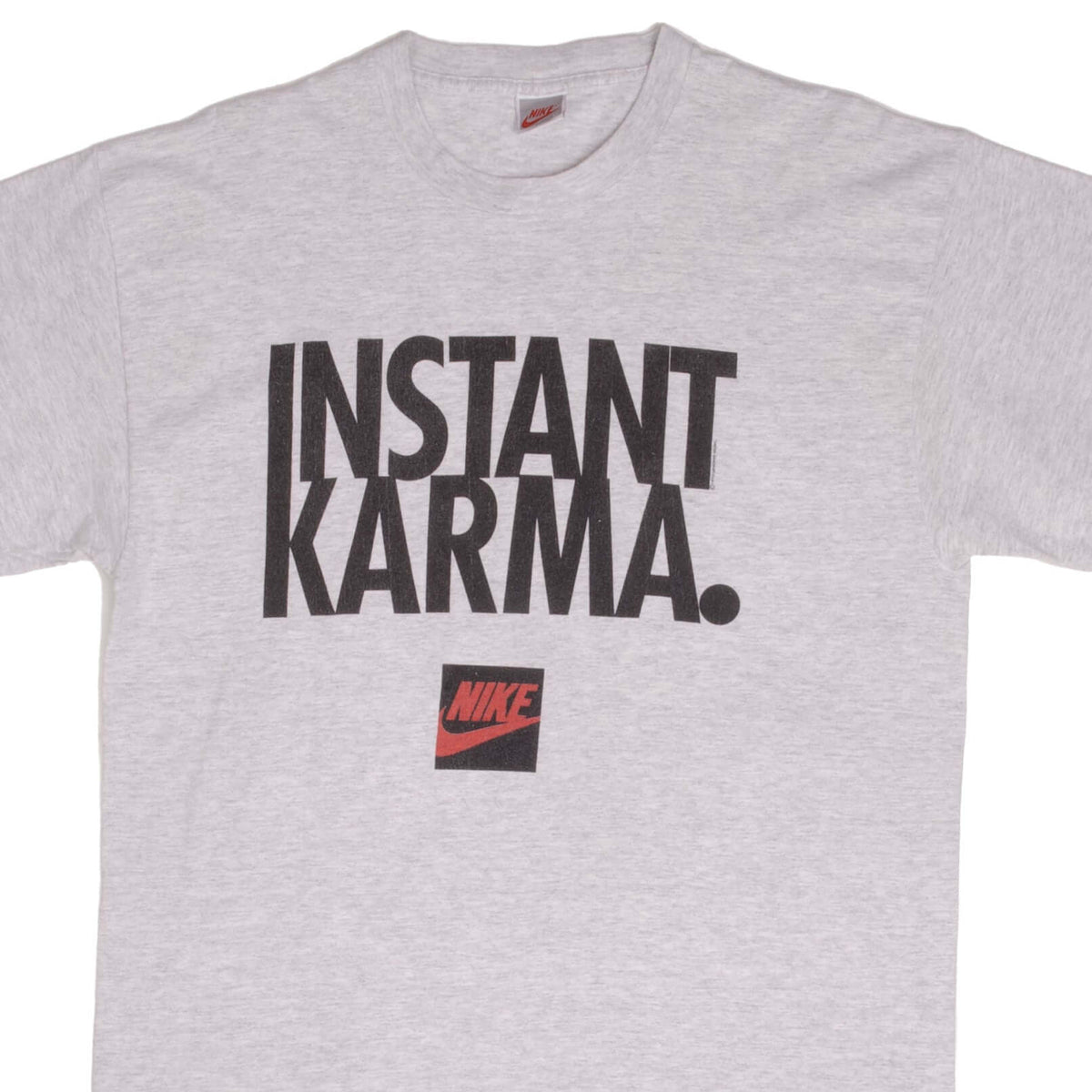 VINTAGE NIKE INSTANT KARMA JOHN LENNON EARLY 1990S TEE SHIRT LARGE MAD