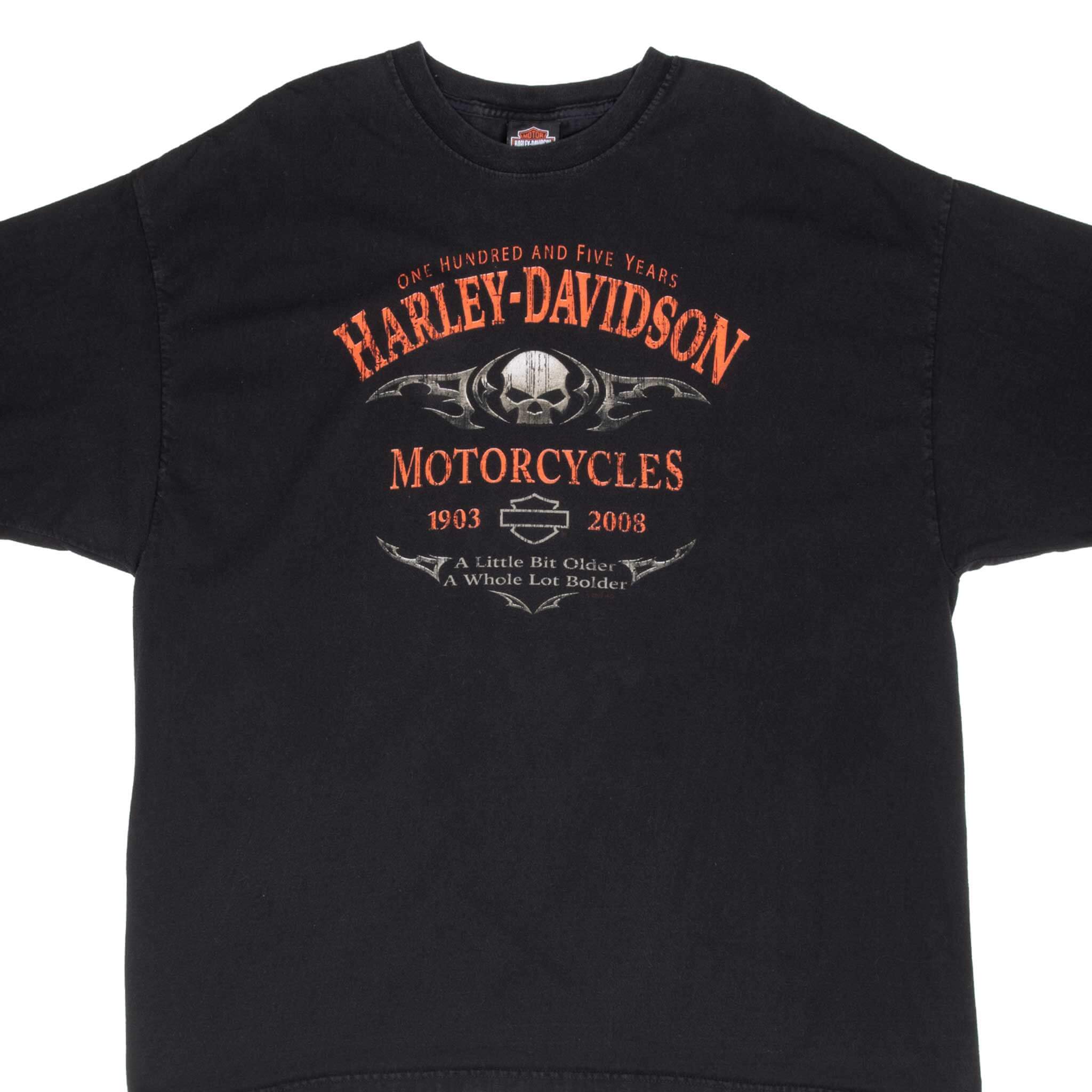 Vintage Harley Davidson Colorado Springs Tee Shirt 2007 Size XL Made In Usa