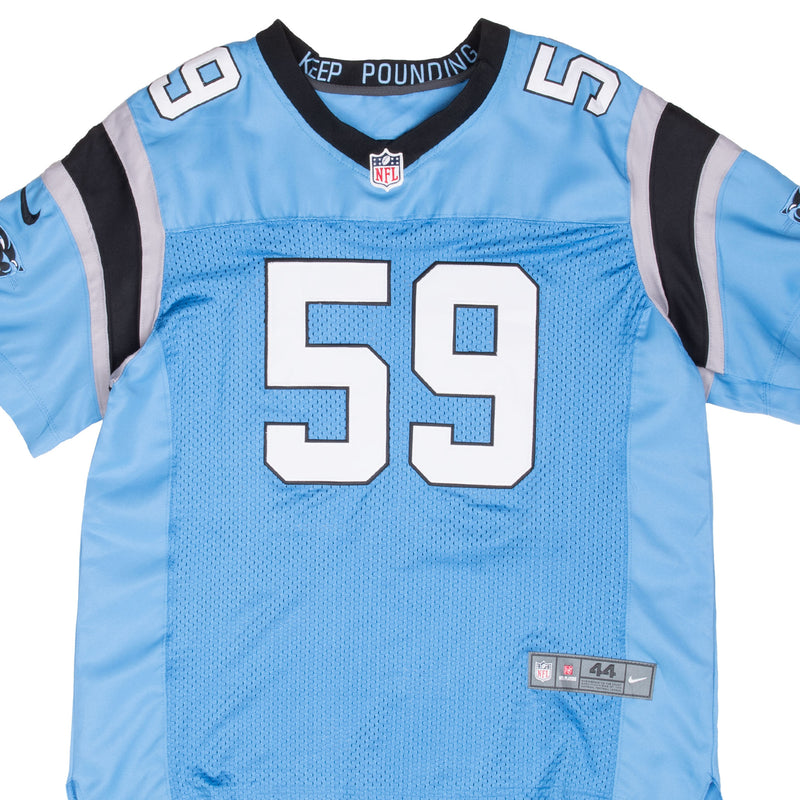 Vintage Nfl Carolina Panthers Kuechly #59 Nike Jersey 2000S Size 44