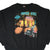 Front of black Harley-Davidson sweatshirt with Forged Steel blacksmith and motorcycle graphic