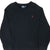 Vintage Ralph Lauren 1990S Classic Black Crewneck Sweatshirt Size XL