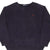 Vintage Ralph Lauren Navy Blue 1990S Classic Crewneck Sweatshirt Size 2XL Made In USA