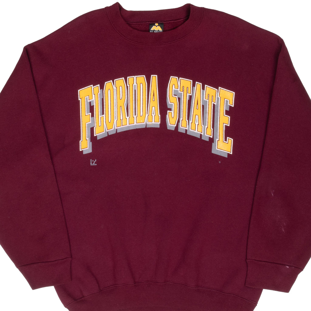 Vintage Florida State Fsu Sweatshirt 1990S Size Large Made In Usa